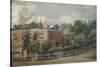 View of Lower Terrace, Hampstead, London-John Constable-Stretched Canvas