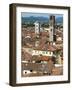 View of Lucca from Torre Guinigi, Lucca, Tuscany, Italy, Europe-Nico Tondini-Framed Photographic Print