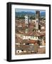 View of Lucca from Torre Guinigi, Lucca, Tuscany, Italy, Europe-Nico Tondini-Framed Photographic Print