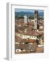 View of Lucca from Torre Guinigi, Lucca, Tuscany, Italy, Europe-Nico Tondini-Framed Photographic Print