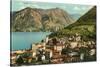 View of Lugano, Italy-null-Stretched Canvas