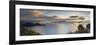 View of Lugu Lake at dawn, Yunnan, China, Asia-Ian Trower-Framed Photographic Print