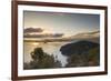 View of Lugu Lake at dawn, Yunnan, China-Ian Trower-Framed Photographic Print