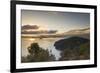 View of Lugu Lake at dawn, Yunnan, China-Ian Trower-Framed Photographic Print