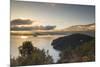 View of Lugu Lake at dawn, Yunnan, China-Ian Trower-Mounted Photographic Print