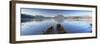 View of Lugu Lake, Yunnan, China-Ian Trower-Framed Photographic Print