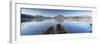 View of Lugu Lake, Yunnan, China-Ian Trower-Framed Photographic Print