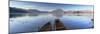 View of Lugu Lake, Yunnan, China-Ian Trower-Mounted Photographic Print