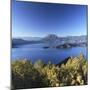 View of Lugu Lake, Yunnan, China-Ian Trower-Mounted Photographic Print