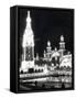 View of Luna Park at Night-null-Framed Stretched Canvas