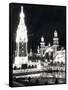 View of Luna Park at Night-null-Framed Stretched Canvas