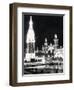 View of Luna Park at Night-null-Framed Premium Photographic Print