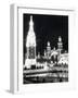 View of Luna Park at Night-null-Framed Photographic Print