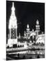View of Luna Park at Night-null-Mounted Photographic Print