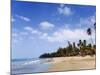 View of Luquillo Beach, Puerto Rico, Caribbean-Dennis Flaherty-Mounted Photographic Print