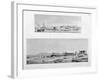 View of Luxor, and the Temple of Thebes at Luxor, Egypt, C1808-Vivant Denon-Framed Giclee Print