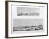 View of Luxor, and the Temple of Thebes at Luxor, Egypt, C1808-Vivant Denon-Framed Giclee Print