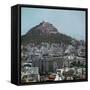 View of Lycabettus Hill and the Acropolis-CM Dixon-Framed Stretched Canvas
