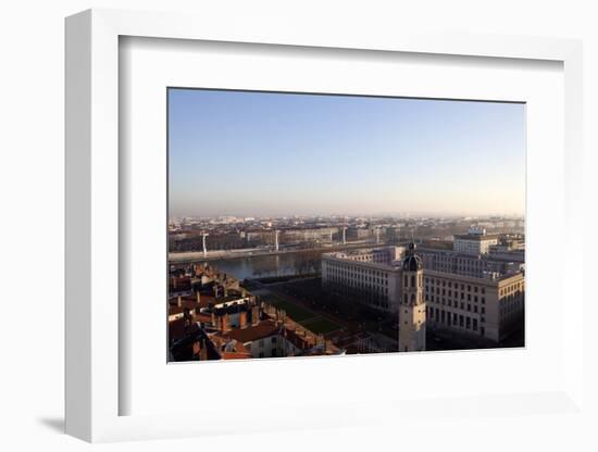 View of Lyon, Rhone-Alpes, France, Europe-Oliviero-Framed Photographic Print