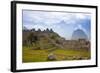 View of Machu Picchu in the Vilcanota Mountain Range in South-Central Peru-Sergio Ballivian-Framed Photographic Print