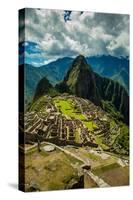 View of Machu Picchu Ruins, UNESCO World Heritage Site, Peru, South America-Laura Grier-Stretched Canvas