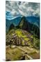 View of Machu Picchu Ruins, UNESCO World Heritage Site, Peru, South America-Laura Grier-Mounted Premium Photographic Print