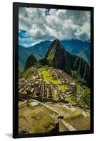 View of Machu Picchu Ruins, UNESCO World Heritage Site, Peru, South America-Laura Grier-Framed Photographic Print