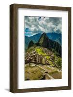 View of Machu Picchu Ruins, UNESCO World Heritage Site, Peru, South America-Laura Grier-Framed Photographic Print