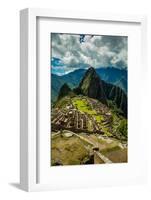 View of Machu Picchu Ruins, UNESCO World Heritage Site, Peru, South America-Laura Grier-Framed Photographic Print