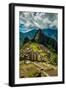 View of Machu Picchu Ruins, UNESCO World Heritage Site, Peru, South America-Laura Grier-Framed Photographic Print
