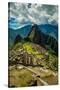 View of Machu Picchu Ruins, UNESCO World Heritage Site, Peru, South America-Laura Grier-Stretched Canvas