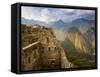 View of Machu Picchu - the Lost City of the Incas - Located in T-Sergio Ballivian-Framed Stretched Canvas