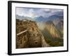 View of Machu Picchu - the Lost City of the Incas - Located in T-Sergio Ballivian-Framed Photographic Print