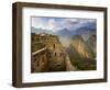 View of Machu Picchu - the Lost City of the Incas - Located in T-Sergio Ballivian-Framed Photographic Print