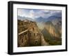 View of Machu Picchu - the Lost City of the Incas - Located in T-Sergio Ballivian-Framed Photographic Print