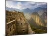 View of Machu Picchu - the Lost City of the Incas - Located in T-Sergio Ballivian-Mounted Photographic Print