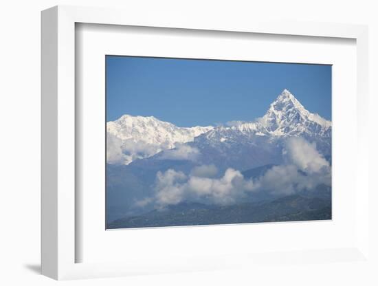 View of Machupuchara, Himalayas, Pokara, Nepal, Asia-Jane Sweeney-Framed Photographic Print