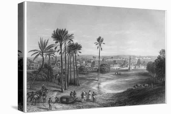 View of Madras, India, C1860-null-Stretched Canvas