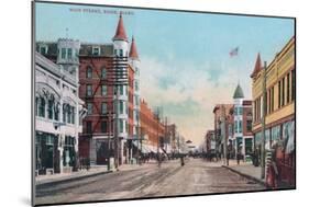 View of Main Street - Boise, ID-Lantern Press-Mounted Art Print
