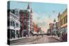 View of Main Street - Boise, ID-Lantern Press-Stretched Canvas