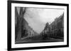 View of Main Street - Cassville, WI-Lantern Press-Framed Art Print