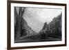 View of Main Street - Cassville, WI-Lantern Press-Framed Premium Giclee Print