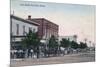 View of Main Street - Scott City, KS-Lantern Press-Mounted Premium Giclee Print