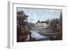 View of Malmaison Castle in Ile-De-France-Henri Courvoisier-Voisin-Framed Giclee Print