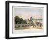 View of Malmaison from the Orangery, Engraved by Nicolas Chapuy, C.1810S-Antoine Pierre Mongin-Framed Giclee Print