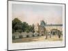 View of Malmaison from the Orangery, Engraved by Nicolas Chapuy, C.1810S-Antoine Pierre Mongin-Mounted Premium Giclee Print