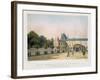 View of Malmaison from the Orangery, Engraved by Nicolas Chapuy, C.1810S-Antoine Pierre Mongin-Framed Giclee Print