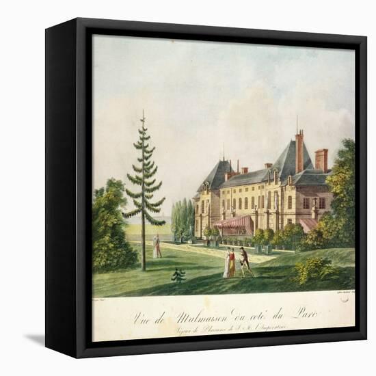 View of Malmaison from the Park, C.1790-1810-Antoine Pierre Mongin-Framed Stretched Canvas