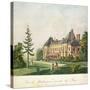 View of Malmaison from the Park, C.1790-1810-Antoine Pierre Mongin-Stretched Canvas