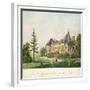 View of Malmaison from the Park, C.1790-1810-Antoine Pierre Mongin-Framed Giclee Print